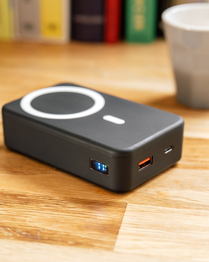 XtremeMac 20000mAh Powerbank Magnétique | Chargeur MagSafe Haute Capacité