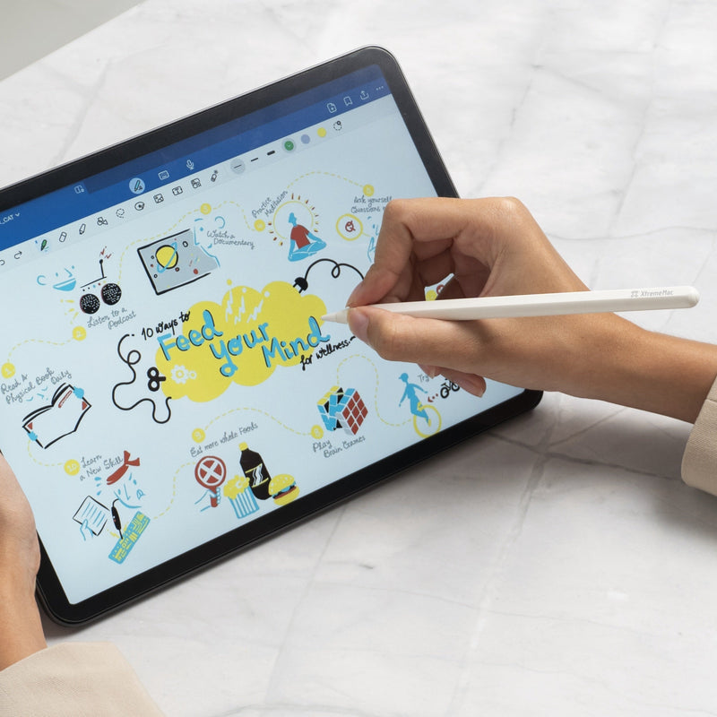 XtremeMac X-Stylus : Stylo Bluetooth de Précision pour iPad | Charge Sans Fil