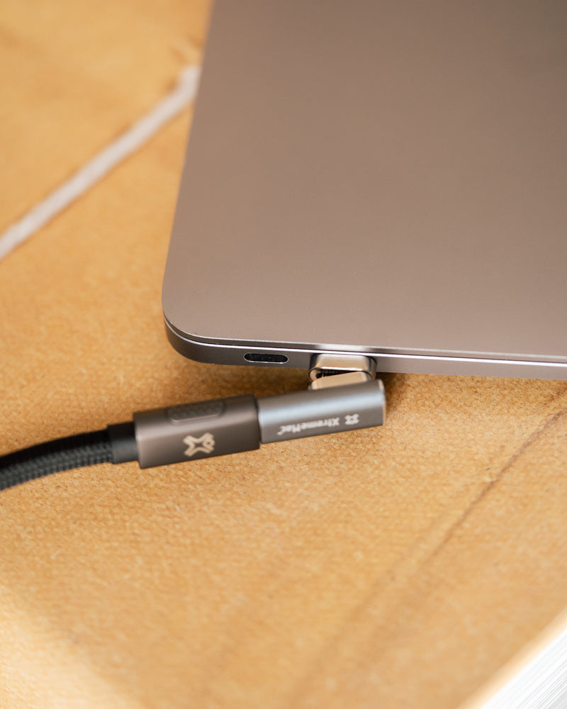 XtremeMac Magnetischer USB-C Adapter | MagSafe-Stil für MacBook & Type-C Geräte