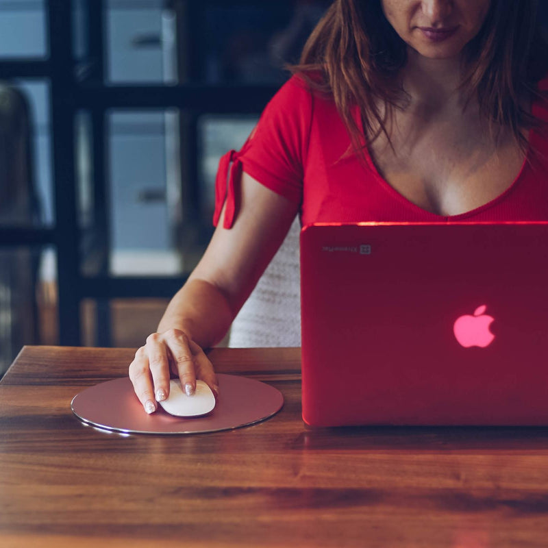 Aluminum Round Mouse Pad