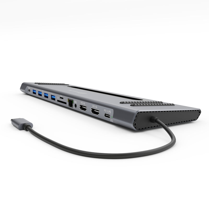 12 in 1 - Dockingstation, Hub USB-C