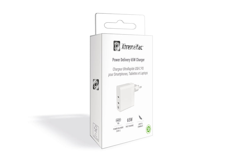 Power delivery charger for smartphones, tablets and laptops