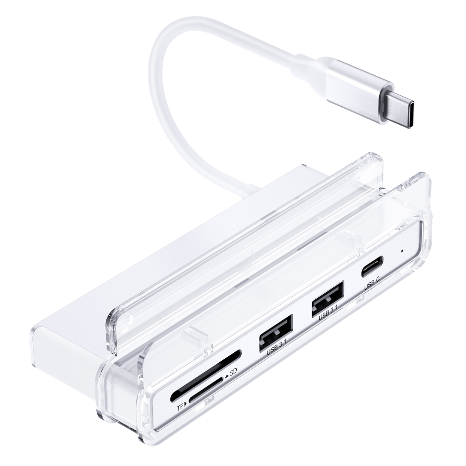 iMac USB-C Hub: Innovative Design, 6 Connectors – Xtrememac