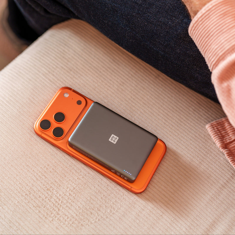 Batería externa ultradelgada Qi2 de 5K y 10K mAh