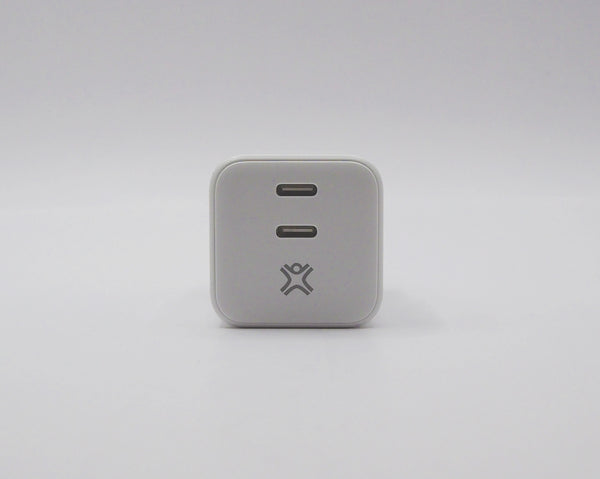 Caricatore da muro doppio USB-C Power Delivery 60W