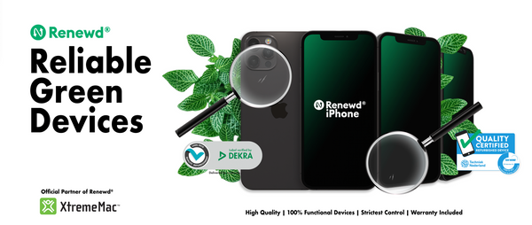 Renewed reliable green devices from Apple