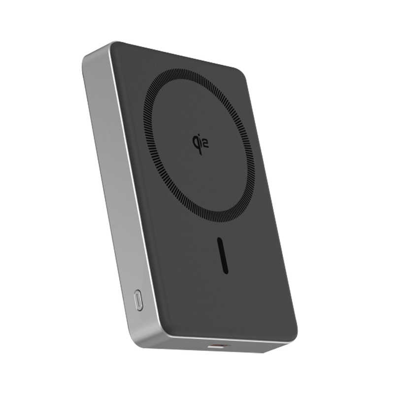 Batería externa ultradelgada Qi2 de 5K y 10K mAh