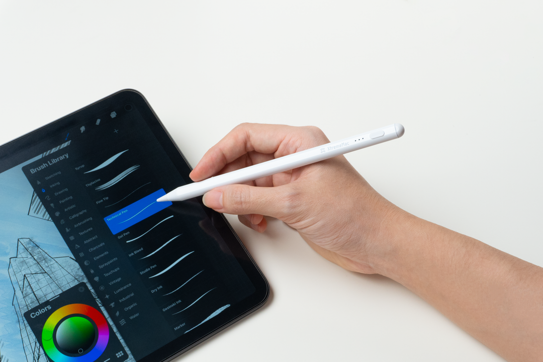X Stylus Pen for iPad — USB-C, Palm Rejection, 8h Battery