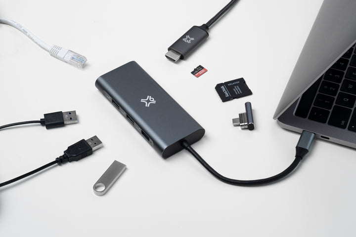 Hub 8 In 1, Adattatore USB C A 4K HDMI, Ethernet RJ45, 100W PD - Foto 4