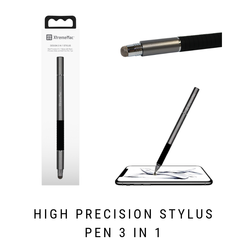 3-in-1 Stylus Pen: Precision, Style, and Versatility – Xtrememac
