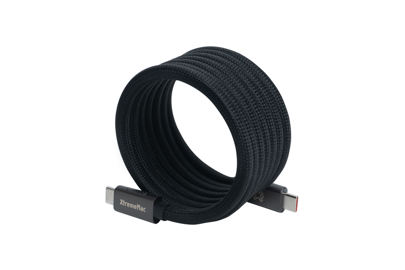 XtremeMac X-Magnet: 1,5m Magnetic USB-C Cable | 240W Fast Charging