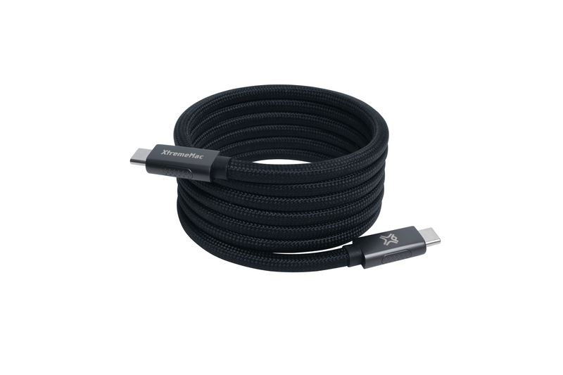 XtremeMac X-Magnet: Cable USB-C Magnético de 1,5 m | Carga Rápida de 240W