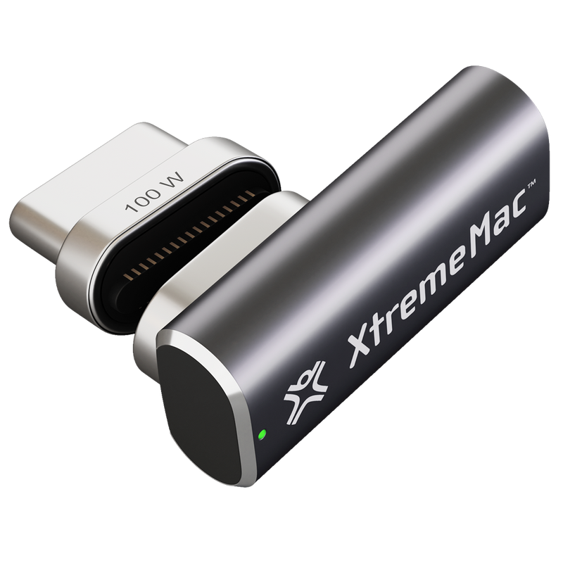 XtremeMac Magnetischer USB-C Adapter | MagSafe-Stil für MacBook & Type-C Geräte