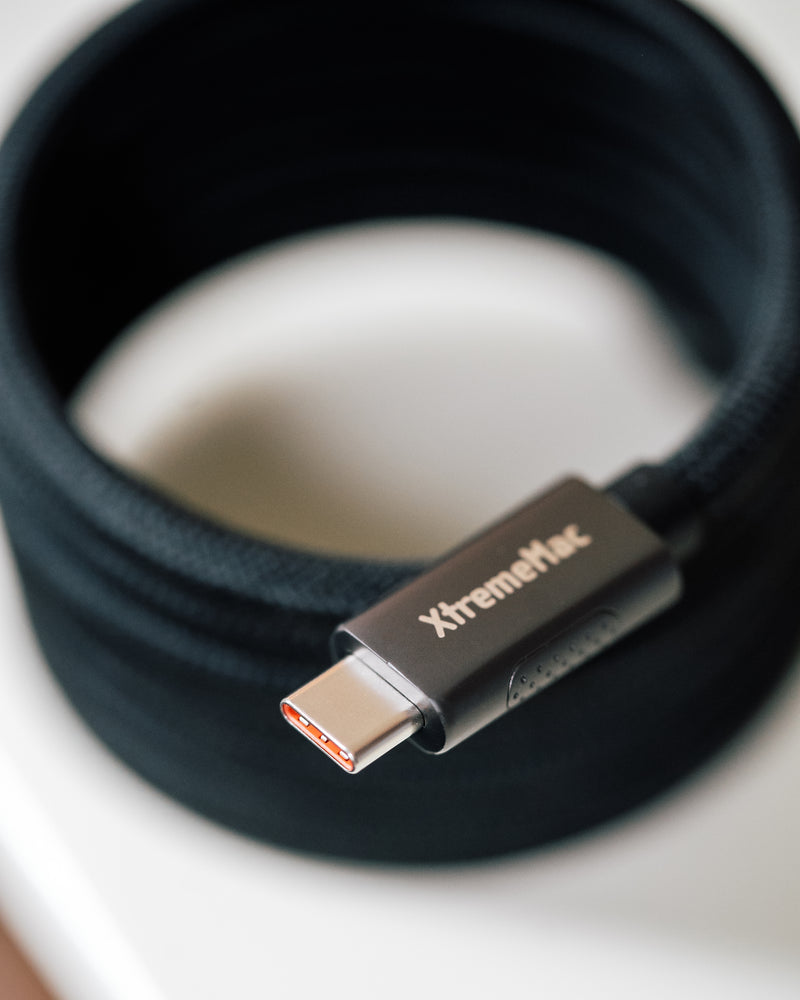 XtremeMac X-Magnet: 1,5m Magnetic USB-C Cable | 240W Fast Charging