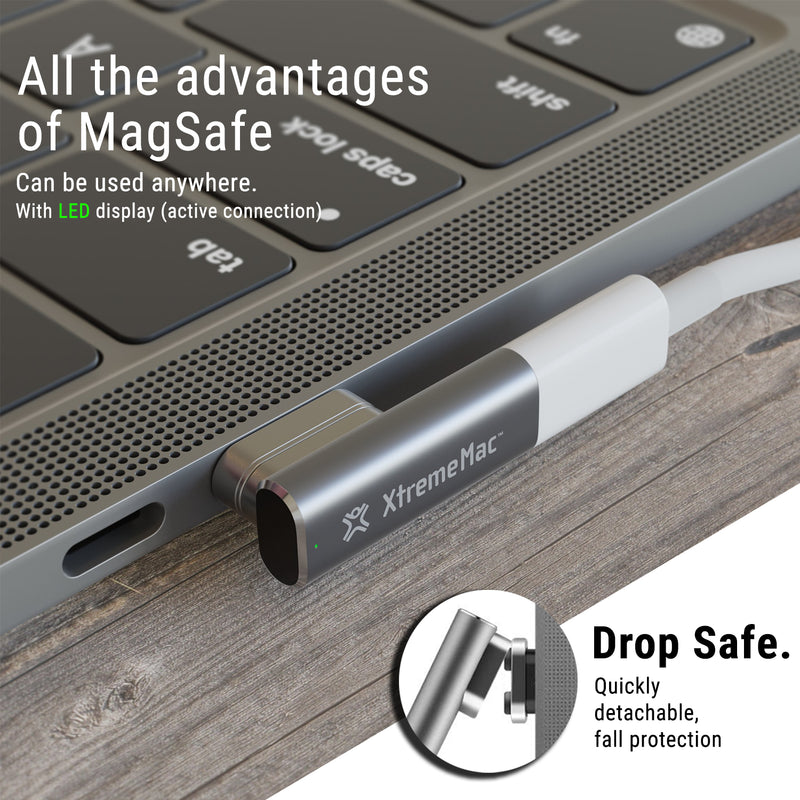 Drop safe magnetic adapter