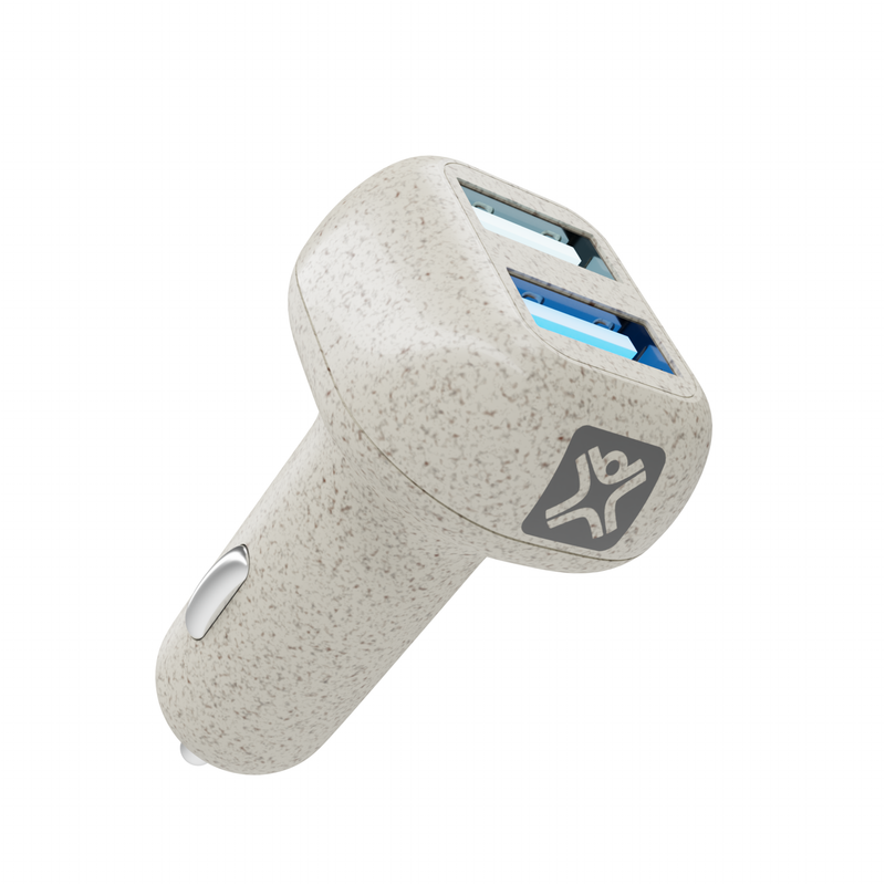 Eco friendly Double USB-A Car Charger XtremeMac