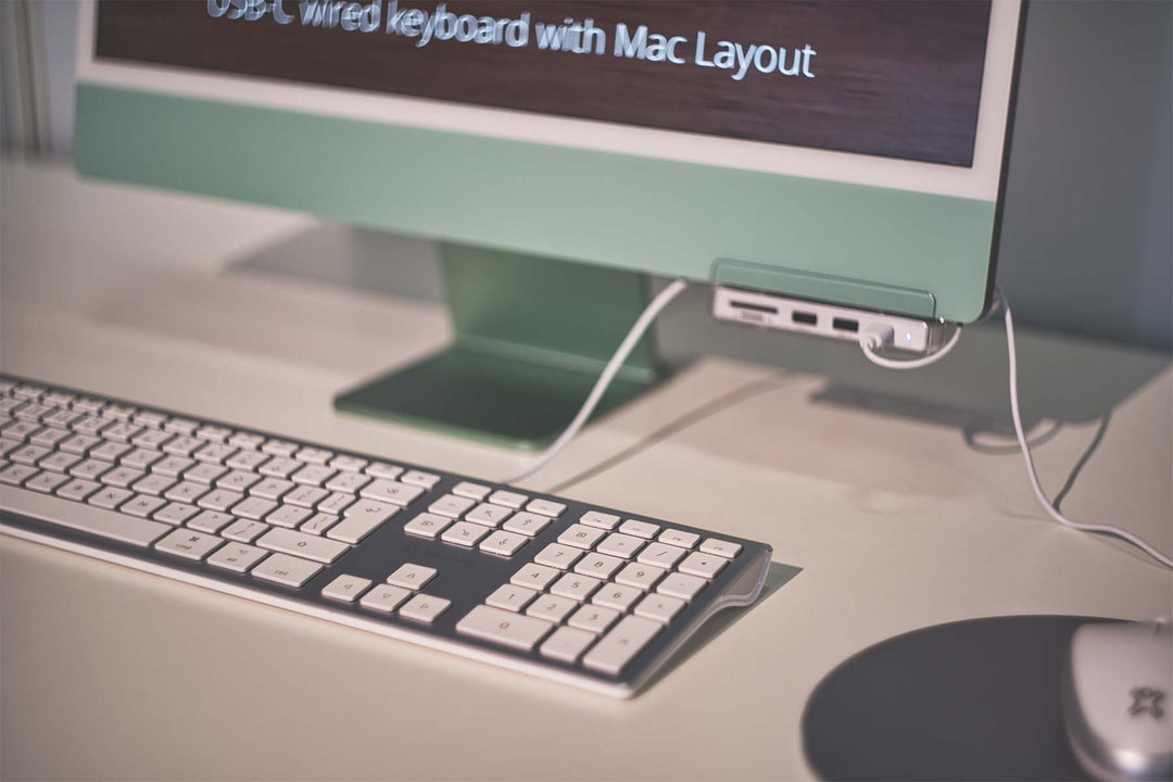 Upgrade Your Typing Experience with our High-Quality USB-C Wired