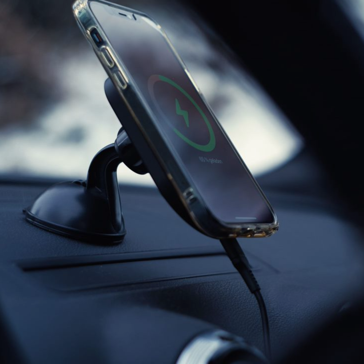 Wireless Magnetic Car Charger - Suction Cup Mount – Xtrememac