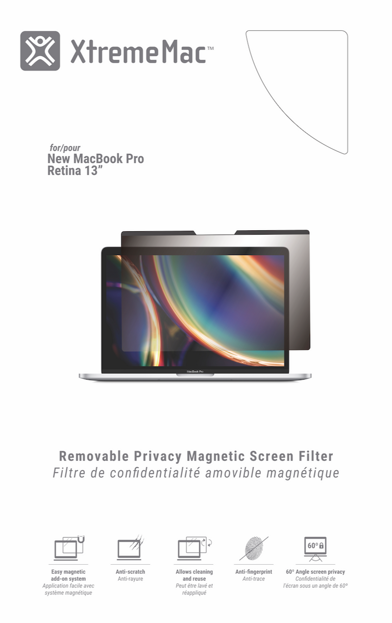 Filtri magnetici per la privacy per MacBook