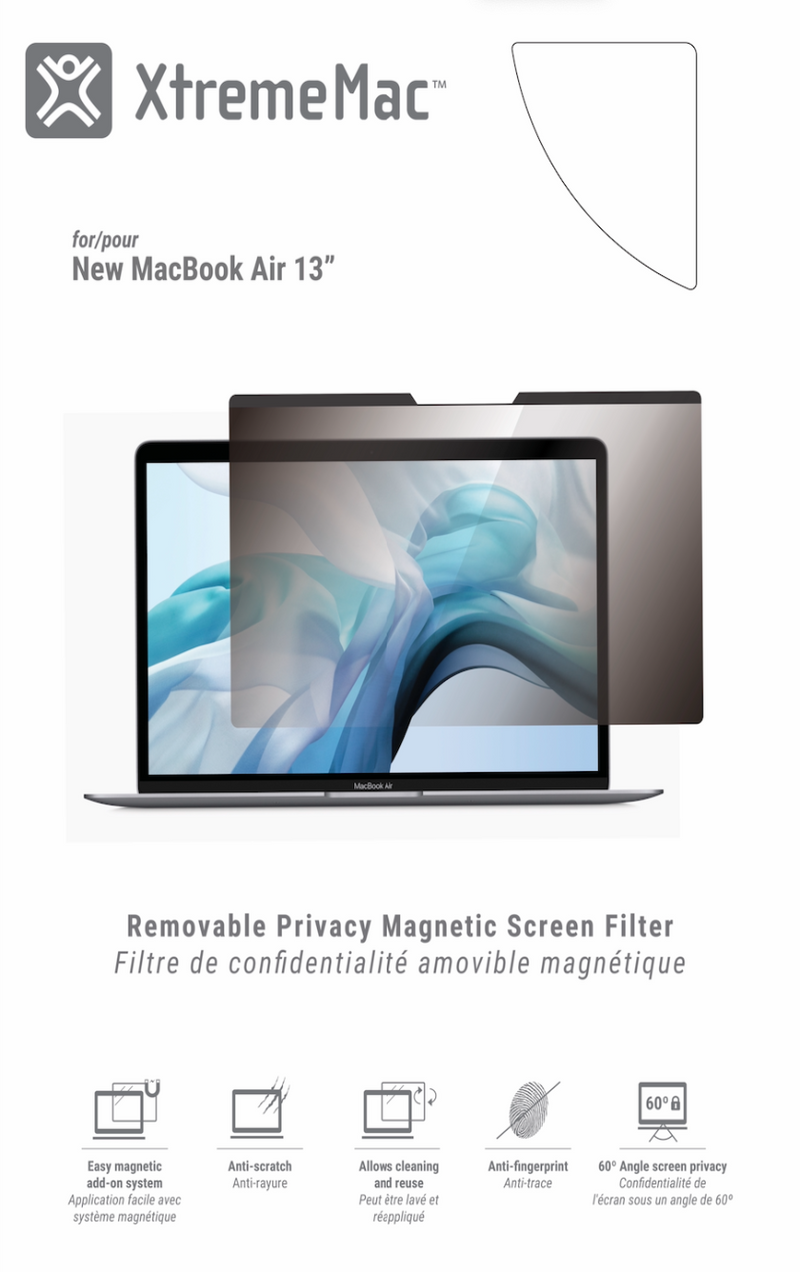 Filtros de pantalla de privacidad magnética para MacBook