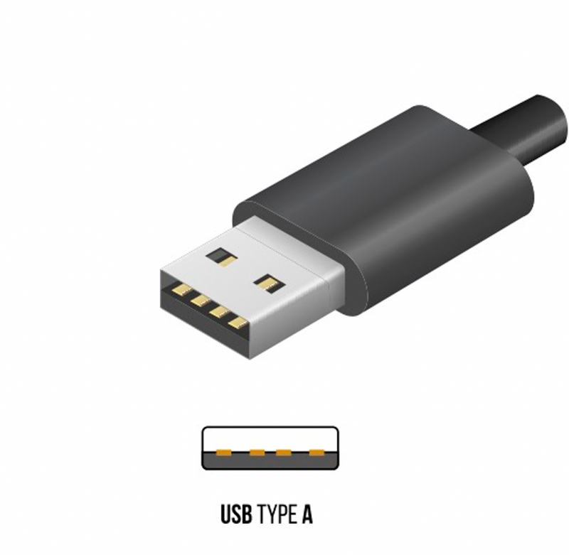 Flexi USB-C to USB-A Cable